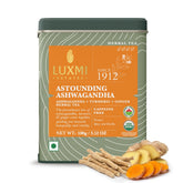 Luxmi paquete frontal mostrando diseño y peso 100 g, práctica conservación