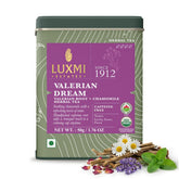 Luxmi envase frontal 50g mostrando etiqueta orgánica y beneficios
