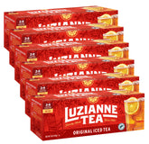 Luzianne paquete frontal que muestra 24 bolsitas y marca reconocida