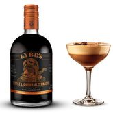 Lyre’s frente del envase mostrando diseño y ventaja sin alcohol