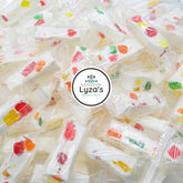 LYZA'S SWEETS & TREATS bolsa frontal 2.2 lb con nougat y jujubes para fiestas