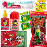 Ma Lit Candy vista frontal del kit Chamoy Pickle para preparar snack viral