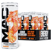 MAC Energy lata frontal mostrando sabor Orange Creamsicle y diseño llamativo