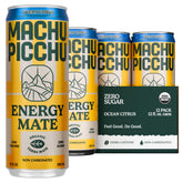 MACHU PICCHU lata frente Ocean Citrus mostrando diseño y refresco orgánico