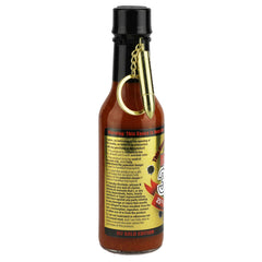 Mad Dog 357 Gold Edition etiqueta en primer plano que destaca ingredientes