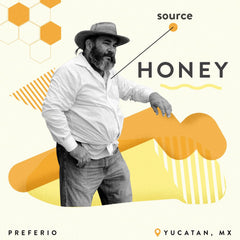 Madhava etiqueta con certificaciones USDA Organic y Non-GMO visibles