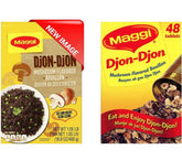Maggi Djon Djon frente del empaque mostrando la caja y cantidad