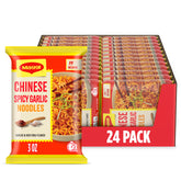 Maggi empacado frontal mostrando el diseño y beneficio de conveniencia