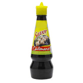 Maggi Savor Chilimansi botella frontal mostrando etiqueta clara y uso rápido