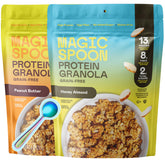 Magic Spoon presentación frontal del pack doble, muestra sabores y beneficios