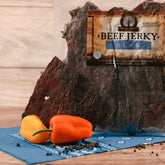 Mahogany Smoked Meats frente del paquete mostrando presentación y marca