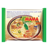 MAMA empaque frontal Chand Clear Soup mostrando diseño y beneficio práctico