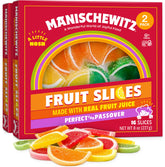 Manischewitz caja frontal mostrando diseño festivo y lista para regalo