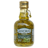 Mantova botella frontal con romero muestra calidad italiana