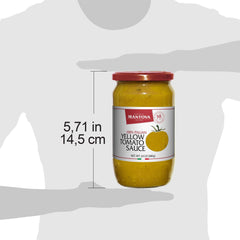 Mantova servido en espagueti, realza pastas con sabor suave y equilibrado