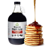 Maple Valley botella frontal mostrando etiqueta orgánica y tamaño grande
