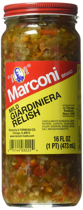 Marconi frasco frontal mostrando etiqueta y tamaño práctico