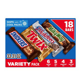 Mars caja frontal con 18 barras variadas para compartir