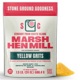 Marsh Hen Mill paquete frontal mostrando 24 oz y sello natural