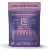 Marsh Hen Mill empaque frontal mostrando paquete 24 oz y marca
