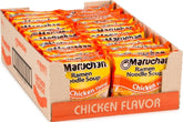Maruchan empaque frontal mostrando 24 unidades, conveniencia inmediata