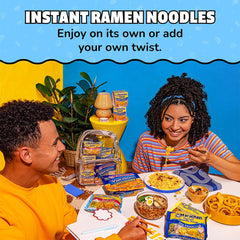 Maruchan tazón de fideos listos para comer aportando reconfortante caldo umami