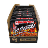 Maruchan mostrando el empaque frontal y su picante atractivo
