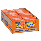 Maruchan pack frontal Saucy Noods Pollo Picante, conveniente para despensa
