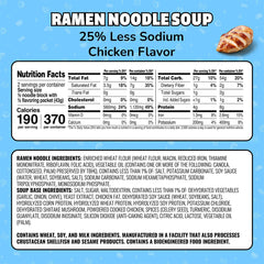 Maruchan paquete abierto con sobre de condimento listo para preparar y personalizar tu bowl