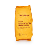Masienda bolsa frontal mostrando marca y cantidad, facilita compra informada