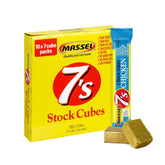 Massel pack frontal mostrando 70 cubos y conveniencia