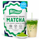 Matchabar envase frontal mostrando diseño y cantidad ideal para repostería