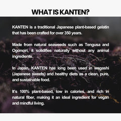 Matcharl KANTEN sticks de 2 g listos para medir y usar fácilmente