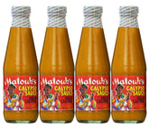 Matouk's frasco frontal mostrando etiqueta y tamaño práctico