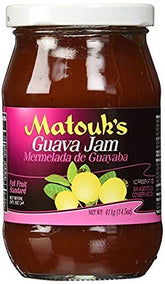 Matouk's tarro frontal de mermelada de guayaba, ideal para desayunos sabrosos