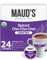 Maud's caja frontal del producto mostrando 24 cápsulas y beneficios claros