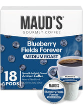 Maud's caja frontal mostrando 18 cápsulas y empaque atractivo