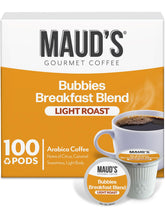 MAUD'S caja frontal de 100 cápsulas mostrando presentación y conveniencia