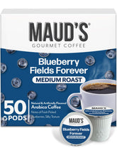 Maud's vista frontal del paquete de 50 cápsulas con presentación atractiva y beneficio conveniencia