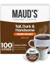 MAUD'S paquete de 100 cápsulas frente, conveniencia y sabor consistente