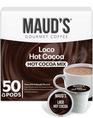 Maud's frente del empaque mostrando 50 cápsulas y beneficio de conveniencia