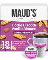 MAUD'S empaque frontal mostrando 18 cápsulas y descripción del sabor
