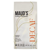 MAUD'S paquete frontal mostrando diseño y beneficio orgánico