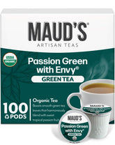 MAUD'S caja frontal de 100 cápsulas mostrando diseño y cantidad