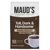 MAUD'S empaque frontal mostrando tamaño 20 oz y aroma intenso