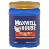 MAXWELL HOUSE vista frontal del bote grande, conveniencia y ahorro
