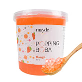 Mayde envase frontal de perlas mango, presentación a granel para negocios