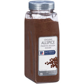 McCormick allspice vista frontal con etiqueta clara y uso profesional