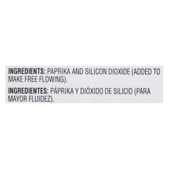 McCormick Culinary textura fina del pimentón ahumado que se integra fácilmente