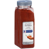 McCormick Culinary envase frontal mostrando pimentón extra fancy y beneficio de color
